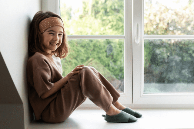 Les Pas Petits - Les Petits Velours Pyjama Gris vert