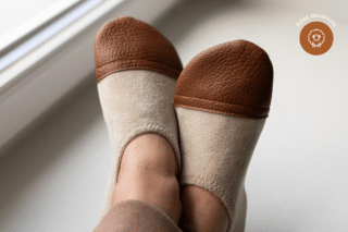 Les Pas Petits - Les Petits Velours Pyjama Noisettes