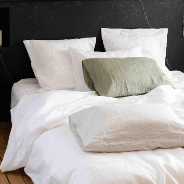 Loulenn - Drap Housse en lin lavé français