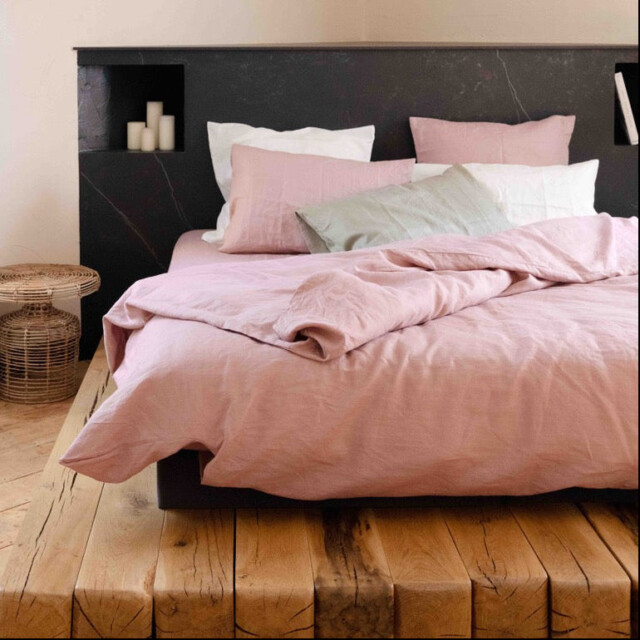 Loulenn - Drap plat en lin lavé français