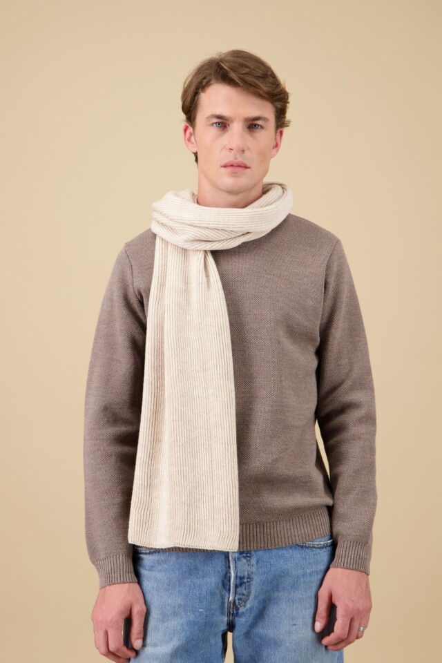 Nitto Knitwear - Echarpe Loris – Naturel