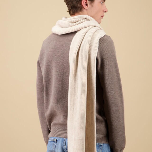 Nitto Knitwear - Echarpe Loris - Naturel