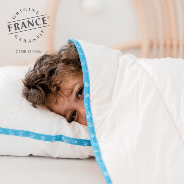 Loulenn - MALO ENFANT - Oreiller naturel en laine française