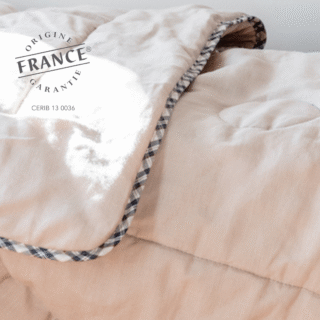 Loulenn - OUESSANT – Plaid naturel en laine française