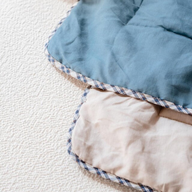 Loulenn - OUESSANT - Plaid naturel en laine française