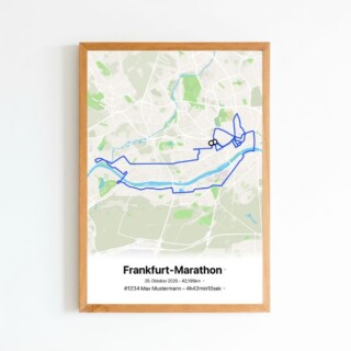 The Post Trace - Marathon de Francfort