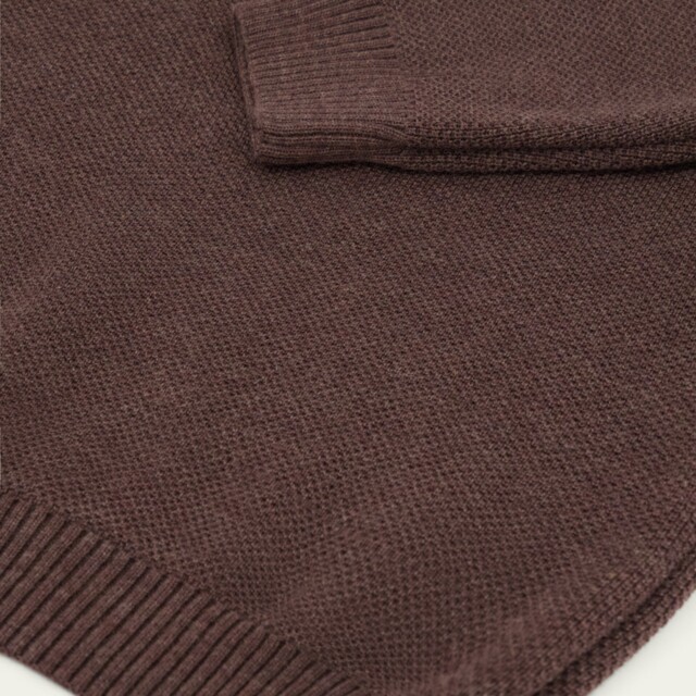Nitto Knitwear - Pull Youri Col Roulé - Marron
