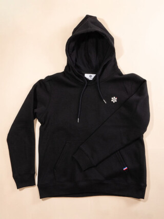 Maison Tricolore - Le Sweat à Capuche Homme en Coton Bio – Noir
