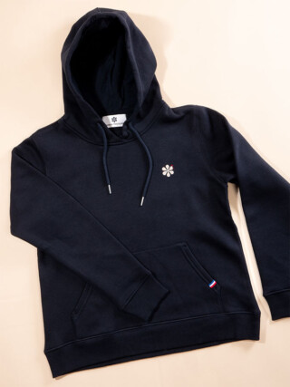 Maison Tricolore - Le Sweat à Capuche Femme En Coton Bio – Marine