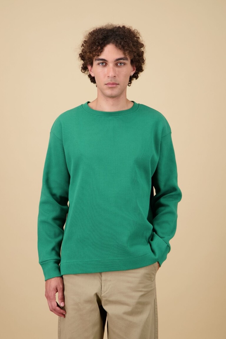 Nitto Knitwear - Vahé manches longues - Vert