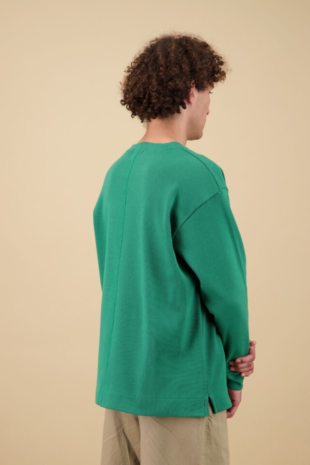 Nitto Knitwear - Vahé manches longues - Vert