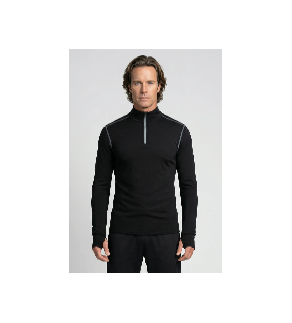 BASE LAYER MÉRINOS 240 H ZIP par la marque OGARUN OGARUN - BASE LAYER MÉRINOS 240 H ZIP