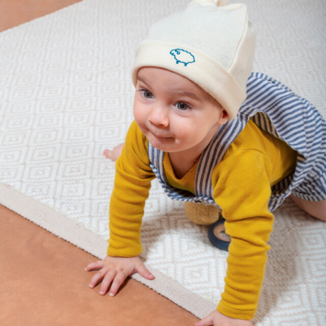 Ardelaine - Bonnet lutin en laine mérinos pour enfant