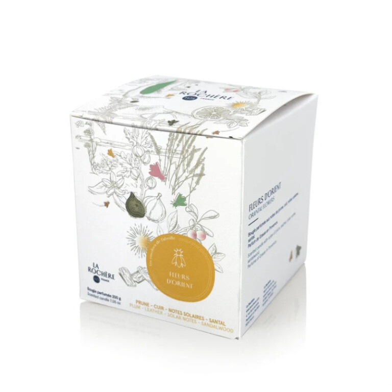 LA ROCHERE - Bougie LA ROCHERE Abeille Fleur d'Orient