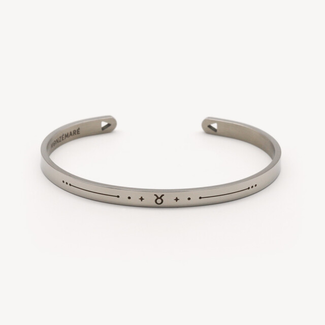 Monzémaré - Taureau – Signe du Zodiaque Argenté