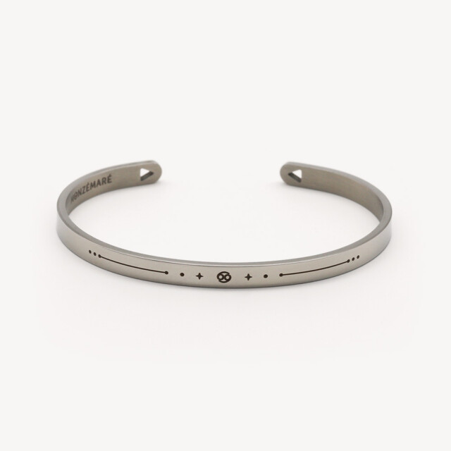 Cancer – Signe du Zodiaque Argenté par la marque Monzémaré Monzémaré - Cancer – Signe du Zodiaque Argenté