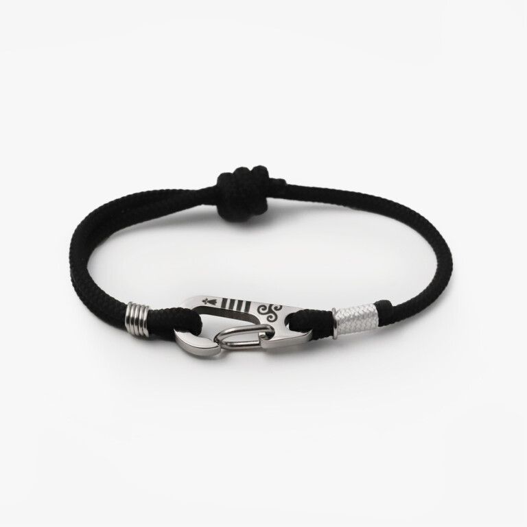 bracelet montagne femme monts d arree noir packshot monzemare Monzémaré - Monts d’Arrée