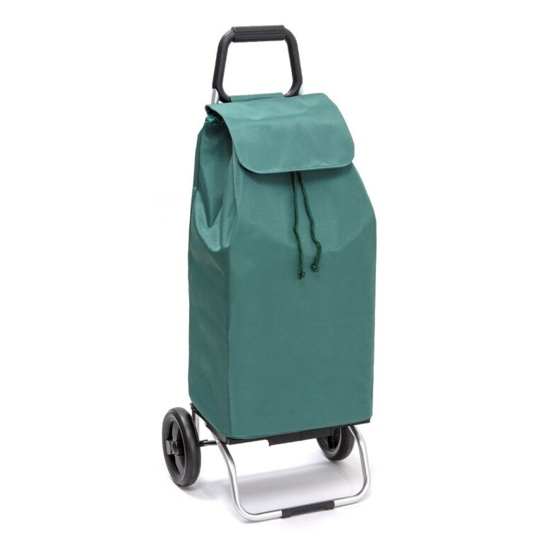 Mon Chariot de Courses - Chariot de courses pliable Buggy - Sac 55L imperméable - Eco Vert