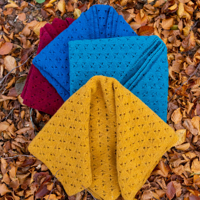 Ardelaine - Châle ajouré en laine