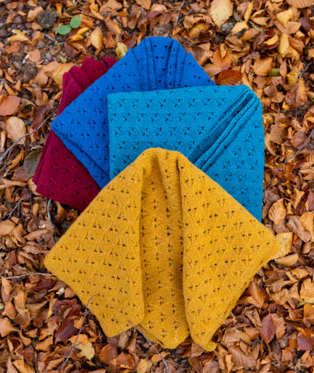 Ardelaine - Châle ajouré en laine