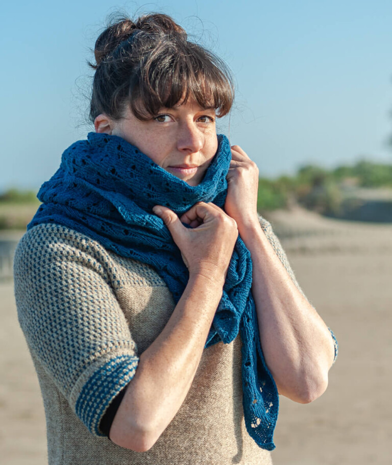 Ardelaine - Châle ajouré en laine