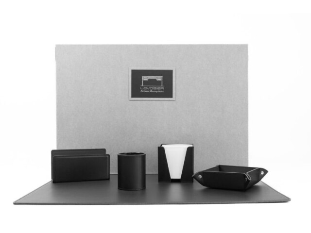 Lavoisier Maroquinier - Coffret classique 60cm en cuir gold - COF-500-60