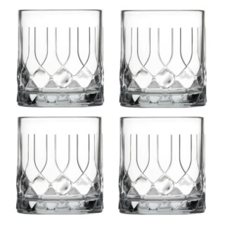 La Rochère - Coffret de 4 verres à eau LA ROCHERE Chicago gobelets
