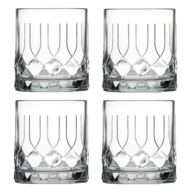 Coffret de 4 verres à eau LA ROCHERE Chicago gobelets par la marque La Rochère La Rochère - Coffret de 4 verres à eau LA ROCHERE Chicago gobelets