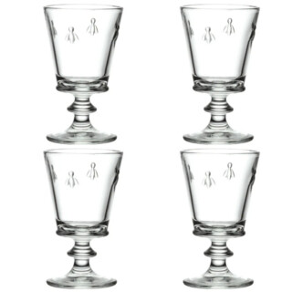 La Rochère - Coffret de 4 verres à vin LA ROCHERE Abeille