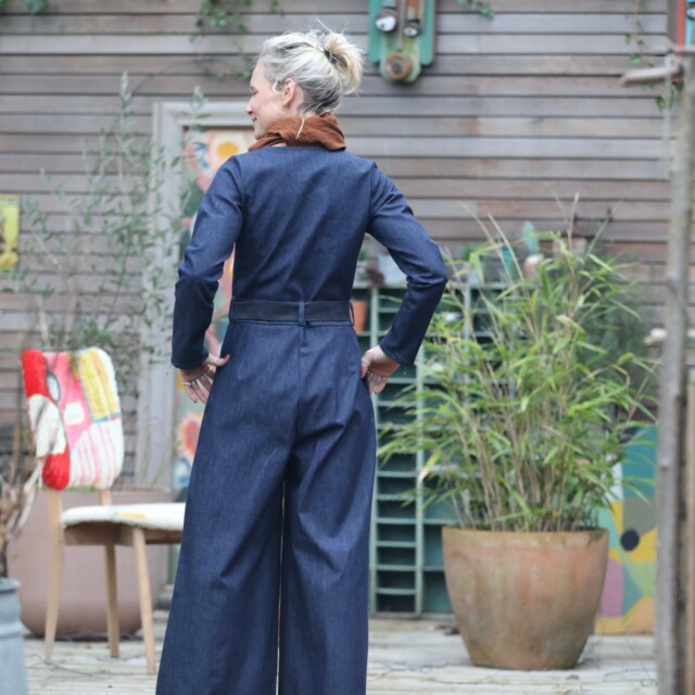 Quintessence - Combinaison Perla - jean bleu brut