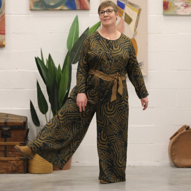 Quintessence - Combinaison Perla - jean bleu brut