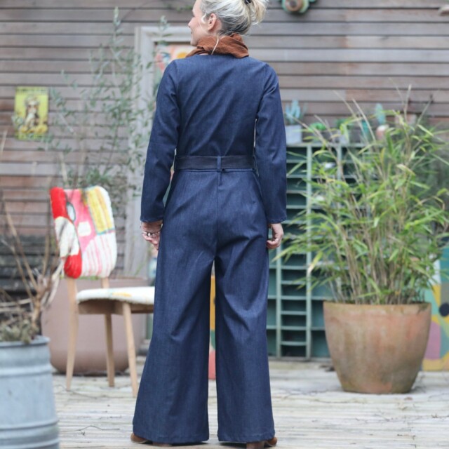 Quintessence - Combinaison Perla - jean bleu brut