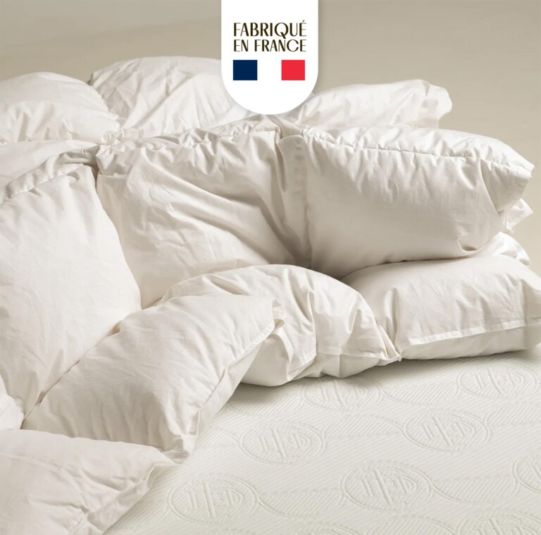 Dormez Français - Couette Chaleur Modulable Duvet de Canard