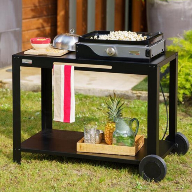 Le Marquier - Desserte LE MARQUIER table 110 XL noire