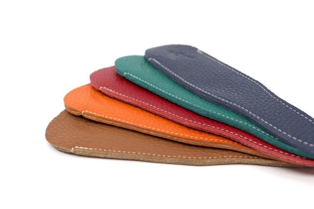 L'Atelier Rosie - Étuis en cuir L'écume Orange