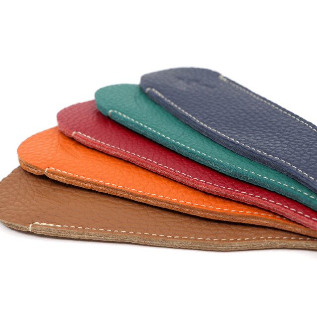 L'Atelier Rosie - Étuis en cuir L'écume Orange