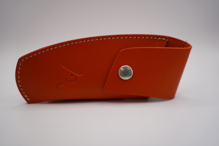 L'Atelier Rosie - Étuis en cuir Le Solen Orange