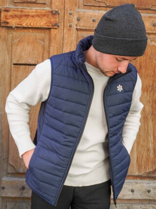 Maison Tricolore - Le Gilet Doudoune Fabriqué en France Homme  Marine