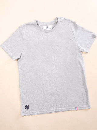 Maison Tricolore - Le Parfait T-Shirt Homme Coton Bio – Gris