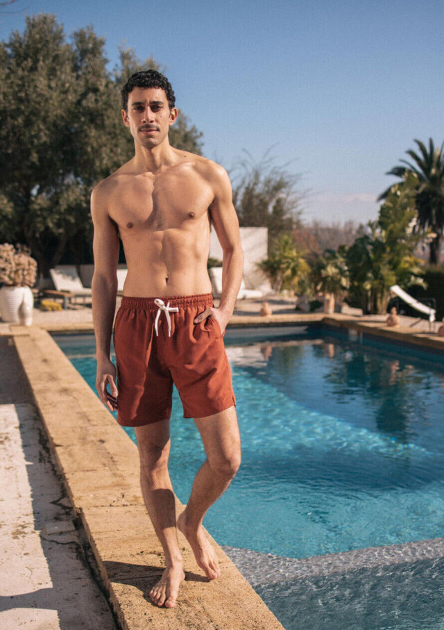 Montlimart - Maillot De Bain Recif Terracotta