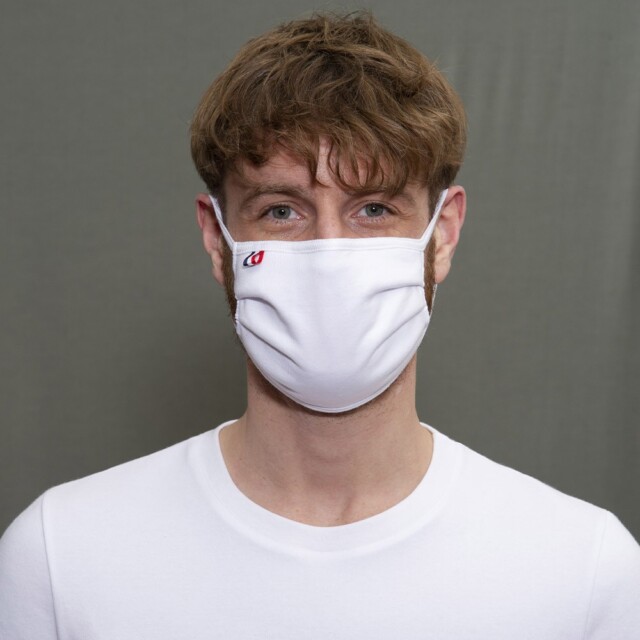 Lemahieu - Masque coton bio - Adulte - Blanc - Unisexe