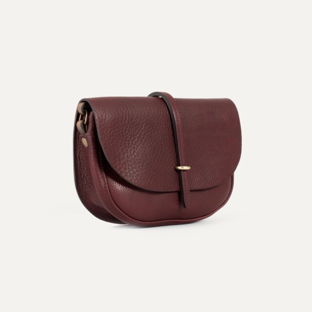 Bleu De Chauffe - Mini sac postier Java - Tourbe