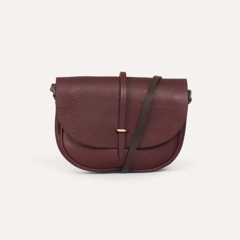 Bleu De Chauffe - Mini sac postier Java - Tourbe