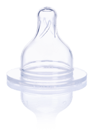 Tétine Silicone 0-6 mois – Lot de 2 tétines par la marque NATAE NATAE - Tétine Silicone 0-6 mois – Lot de 2 tétines