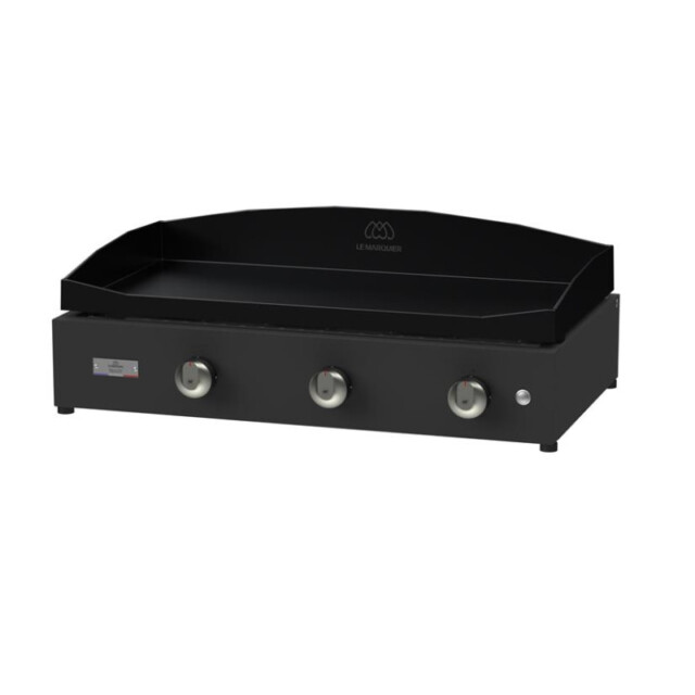 LE MARQUIER - Plancha à gaz 375 LE MARQUIER Pure Vintage coloris noir