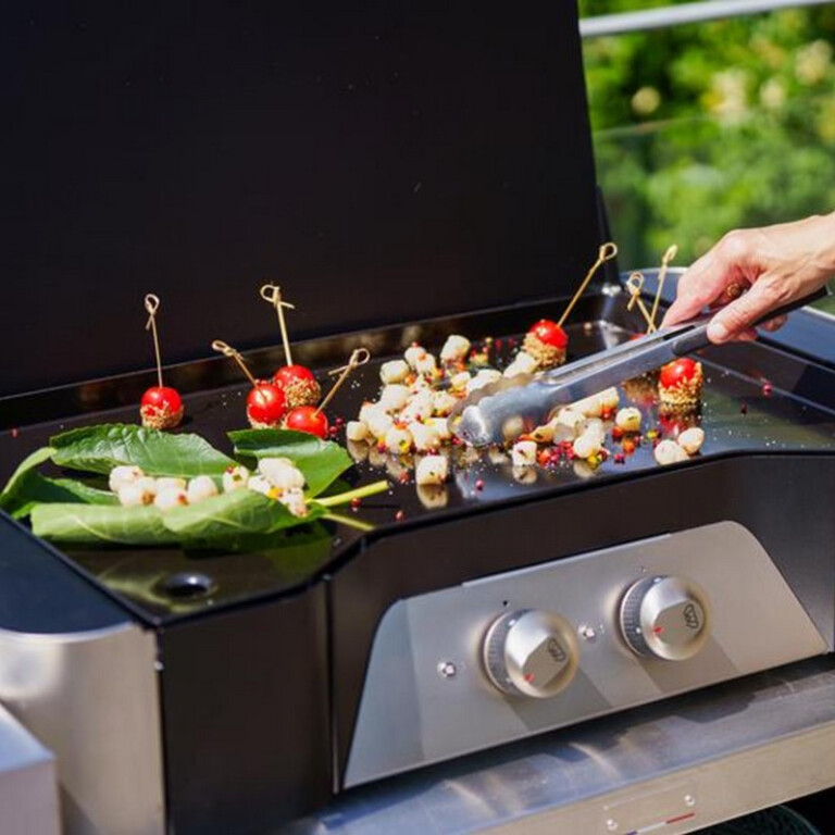 LE MARQUIER - Plancha gaz LE MARQUIER Exclusive 260 Duo couvercle inclus