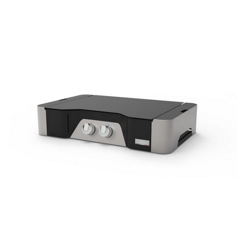 LE MARQUIER - Plancha gaz LE MARQUIER Exclusive 260 Duo couvercle inclus