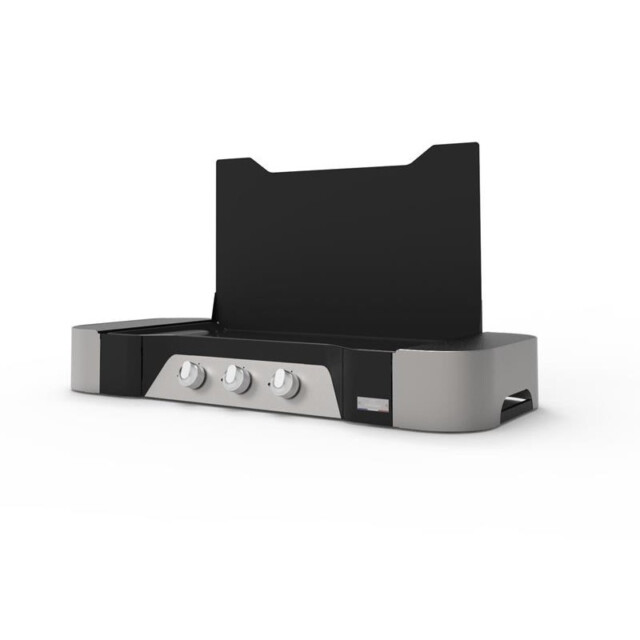 LE MARQUIER - Plancha gaz LE MARQUIER Exclusive 375 XL Duo couvercle inclus