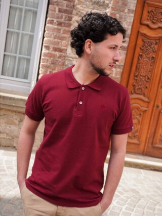 L’Indémodable Polo Fabriqué en France – Bordeaux par la marque Maison Tricolore Maison Tricolore - L’Indémodable Polo Fabriqué en France – Bordeaux