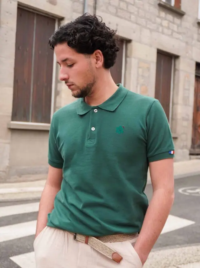 Maison Tricolore - L’Indémodable Polo Fabriqué en France – Vert